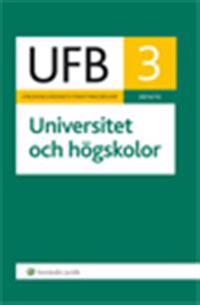 UFB 3 Universitet och högskolor 2014/15