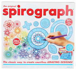 Spirograph-sett med tusjer